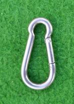 RVS karabijnhaak, 50 mm, Ophalen of Verzenden, Zo goed als nieuw, Overige typen