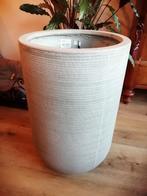 Sierpot van Pottery pots. Com. Ridges collection. 35 bij 55, Tuin en Terras, Rond, Aardewerk, 40 tot 70 cm, Ophalen