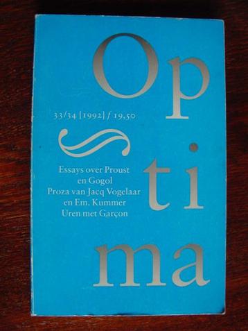 Optima literair tijdschrift- Proust, Gogol, Vogelaar beschikbaar voor biedingen