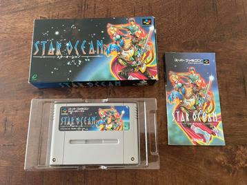 Star Ocean SNES Super Nintendo Famicom SFC CIB NTSC beschikbaar voor biedingen