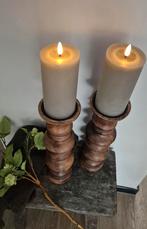 Landelijke kaarsen stoer en sober, Ophalen of Verzenden, Zo goed als nieuw, Overige materialen