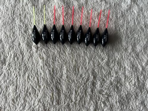 adv 367 / NIEUW set 9 dobbers MR EUROPE 2,00gr, Watersport en Boten, Hengelsport | Witvissen, Nieuw, Dobber of Lood, Ophalen of Verzenden