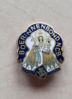 NCB Boerinnenbond Bond Boeren emaille broche, Verzamelen, Gebruikt, Niet vindbaar, Niet vindbaar, Speldje of Pin