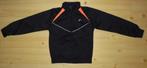 Dutchy zwart trainingsjasje maat 128 met borduur., Gebruikt, Dutchy, Jongen of Meisje, Sport- of Zwemkleding