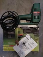 Tacker Bosch Nietpistool PTK 28 E - Weinig Gebruikt, Doe-het-zelf en Verbouw, Gereedschap | Overige machines, Ophalen of Verzenden