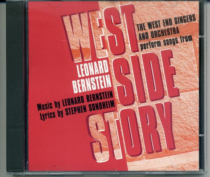 The West End Singers And Orchestra - West Side Story ZGAN, Cd's en Dvd's, Cd's | Filmmuziek en Soundtracks, Zo goed als nieuw