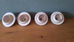 Vintage inbouw spots jaren 60 4 stuks, Ophalen of Verzenden, Zo goed als nieuw, Inbouw