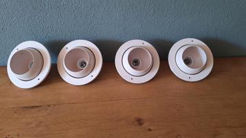 Vintage inbouw spots jaren 60 4 stuks beschikbaar voor biedingen