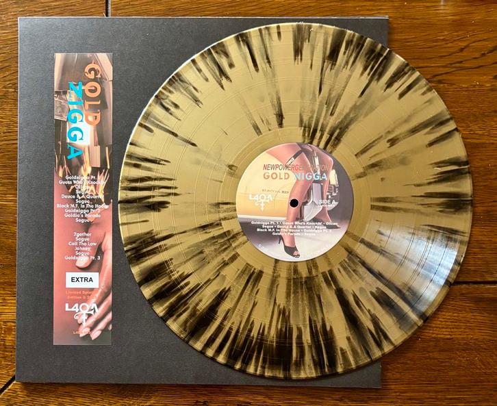 Prince Promo LP NPG - Gold Nigga - Goud Splatter Vinyl L4OA, Cd's en Dvd's, Vinyl | Pop, Nieuw in verpakking, 2000 tot heden, 12 inch