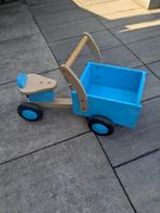 houten bakfietsje, Ophalen, Gebruikt, Loopfiets