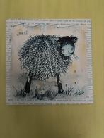 2 schilderijen koe en schaap, Ophalen of Verzenden