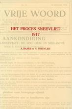 Het proces Sneevliet 1917(Nederlands-Indië) - A. Baars, Ophalen of Verzenden, 20e eeuw of later, Nieuw