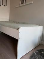 Wit eenpersoons bed ikea, släkt, Ophalen, Eenpersoons, Zo goed als nieuw, 90 cm