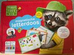 Magnetische letterdoos maan roos vis, Kinderen en Baby's, Speelgoed | Educatief en Creatief, Gebruikt, Ophalen of Verzenden