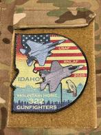 Arm embleem 322 SQN RNLAF mountain home, Verzamelen, Militaria | Algemeen, Verzenden, Luchtmacht, Nederland, Embleem of Badge