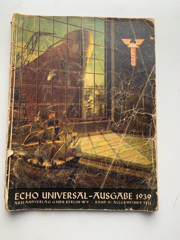 Das Echo Universal-Ausgabe 1939 Band 2, Boeken, Geschiedenis | Wereld, Gelezen, Europa, 20e eeuw of later, Ophalen of Verzenden