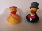 Miniatuur badeendjes bruid & bruidegom / mini bride & groom, Ophalen of Verzenden, Nieuw