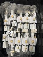 Railsysteem met lampen, Huis en Inrichting, Lampen | Plafondlampen, Ophalen, Zo goed als nieuw, Metaal