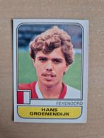 Panini Voetbal 82 Hans Groenendijk Feyenoord, Ophalen of Verzenden, Zo goed als nieuw, Feyenoord, Poster, Plaatje of Sticker