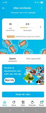 AH uitjes zegels, Albert Heijn, Ophalen