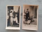 Communieprentjes jaren '40 - Set van 2, Ophalen of Verzenden, 1940 tot 1960, Gebruikt, Kind