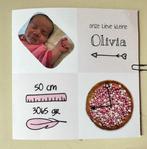 Geboortekaartje Olivia  14-6-2017,  10785734-2 , Ophalen of Verzenden, 2000 tot heden, Geboortekaartje