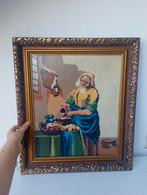 Handgemaakte Wanddecoratie - Meisje met de Melkkan, Ophalen of Verzenden