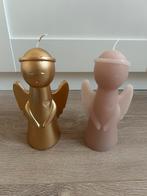 Nieuw! Engel kaarsen Rustik Lys, goud en poeder roze, Huis en Inrichting, Woonaccessoires | Kandelaars en Kaarsen, Overige materialen