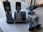 Panasonic huistelefoonset, Ophalen of Verzenden, Zo goed als nieuw, 2 handsets