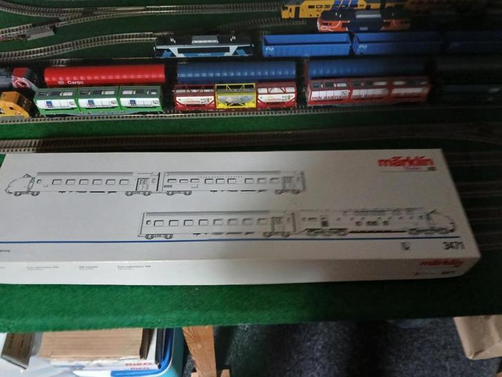 4 delige ram treinstel marklin hamo 3471 gelijkstroom, Hobby en Vrije tijd, Modeltreinen | H0, Zo goed als nieuw, Treinset, Gelijkstroom