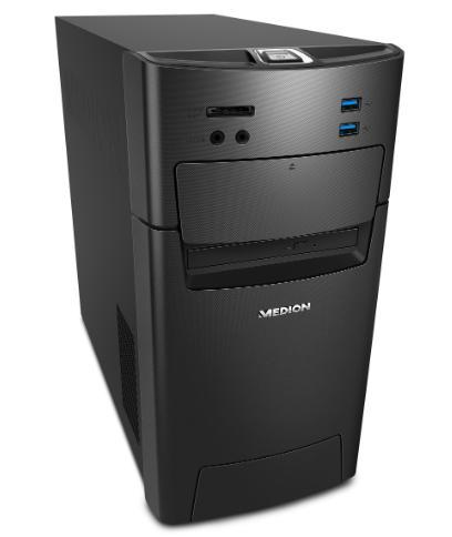 Medion Akoya multimedia pc, model P4130 D, Computers en Software, Desktop Pc's, Gebruikt, 3 tot 4 Ghz, HDD, SSD, 8 GB, Met videokaart