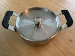 Kleine pan rvs, Huis en Inrichting, Keuken | Potten en Pannen, Inductieplaat, Zo goed als nieuw, Rvs, Ophalen
