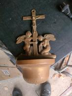 Wijwater bakje koperen, Antiek en Kunst, Ophalen