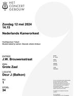 Tickets Jussen Concertgebouw 12 mei 2024 Balkon rij 1, Tickets en Kaartjes, Concerten | Klassiek, Mei, Twee personen, Instrumentaal