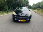 Peugeot 207 1.6 16V CC 110KW 2007 Zwart, Voorwielaandrijving, 74 €/maand, 4 cilinders, Cabriolet