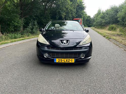 Peugeot 207 1.6 16V CC 110KW 2007 Zwart, Auto's, Peugeot, Bedrijf, Benzine, D, Cabriolet, Handgeschakeld, Geïmporteerd, Zwart