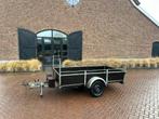 Aanhangwagen gebruikt – 250 bij 130 cm + disselkist, Auto diversen, Aanhangers en Bagagewagens, Ophalen, Zo goed als nieuw