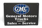 GMC trucks bord - pickup - 30,50 bij 45,50cm, Ophalen of Verzenden, Nieuw, Reclamebord