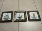 Tichelaars, Makkum, brocante tegeltjes, brocante tegel, Ophalen of Verzenden