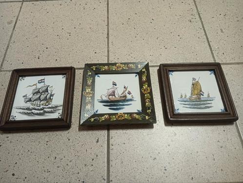 Tichelaars, Makkum, brocante tegeltjes, brocante tegel, Antiek en Kunst, Antiek | Wandborden en Tegels, Ophalen of Verzenden