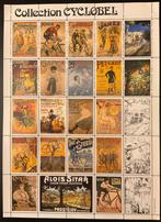 Art Nouveau Affiches - Compleet in Postzegelvel, Verzenden, Orginele gom, Kunst, Zonder stempel