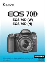canon eos 70D handleiding gevraagd, Gebruikt, Canon, Overige soorten, Ophalen of Verzenden