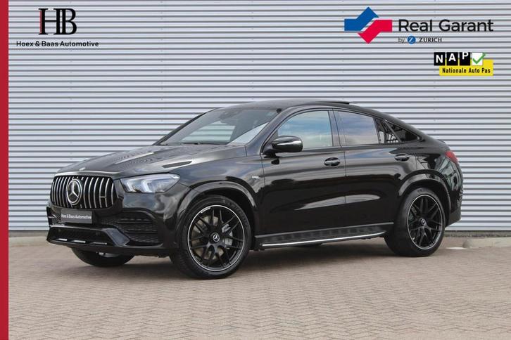 Mercedes GLE-klasse Coupé AMG 53 4MATIC+, Auto's, Mercedes-Benz, Bedrijf, Te koop, GLE Coupé, 360° camera, 4x4, ABS, Achteruitrijcamera