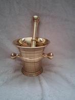 Een Messing "Vijzel met Stamper"., Ophalen of Verzenden