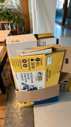 18 verhuizen dozen 50L - 2 dagen gebruikt, Doe-het-zelf en Verbouw, Kratten en Dozen, Ophalen, Zo goed als nieuw, Doos, Minder dan 35 cm