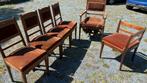 Art Deco Amsterdamse School Eetkamer ameublement, Antiek en Kunst, Antiek | Meubels | Stoelen en Banken, Ophalen