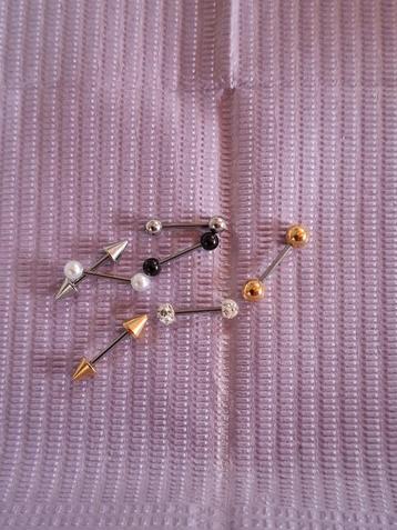 Piercings 1.2  10 mm beschikbaar voor biedingen