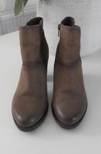 Piure leren enkellaarzen taupe mt 40, Beige, Lage of Enkellaarzen, Nieuw, Ophalen of Verzenden