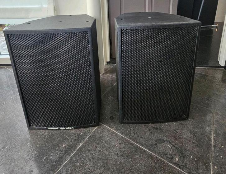 Dynacord MX12 passieve speakers, Audio, Tv en Foto, Luidsprekers, Gebruikt, Front, Rear of Stereo speakers, 120 watt of meer, Overige merken