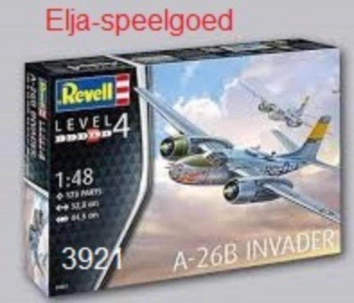 Revell A-26B Invader Revell | Nr. 3921 | 1:48 model bouw, Hobby en Vrije tijd, Modelbouw | Vliegtuigen en Helikopters, Nieuw, Vliegtuig
